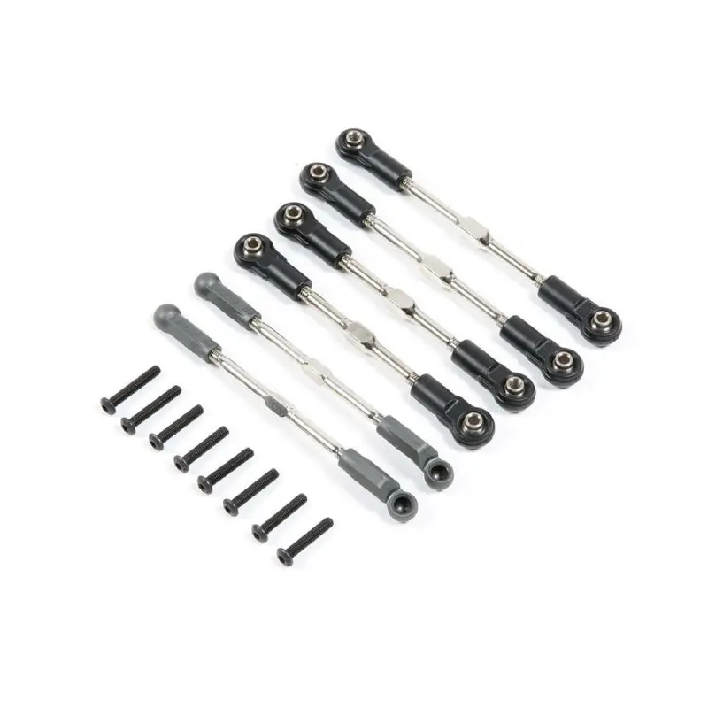 Losi Los334020 Adjustable Turnbuckle Set 6Pcs 22S 1