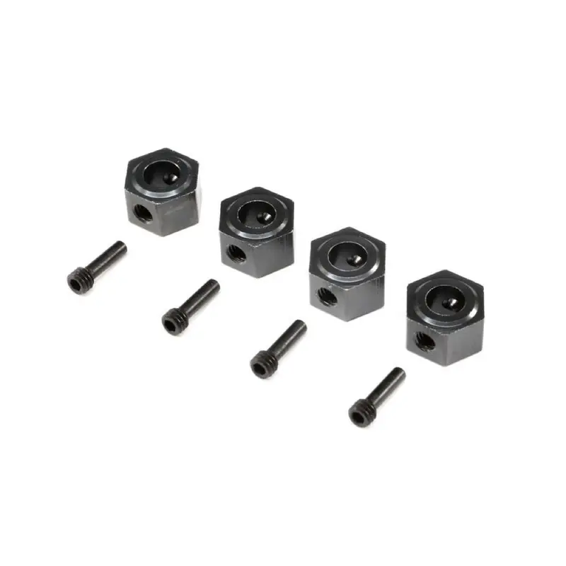 Losi Los343200 12Mm Machined Wheel Hex 4Pcs Lmt 1