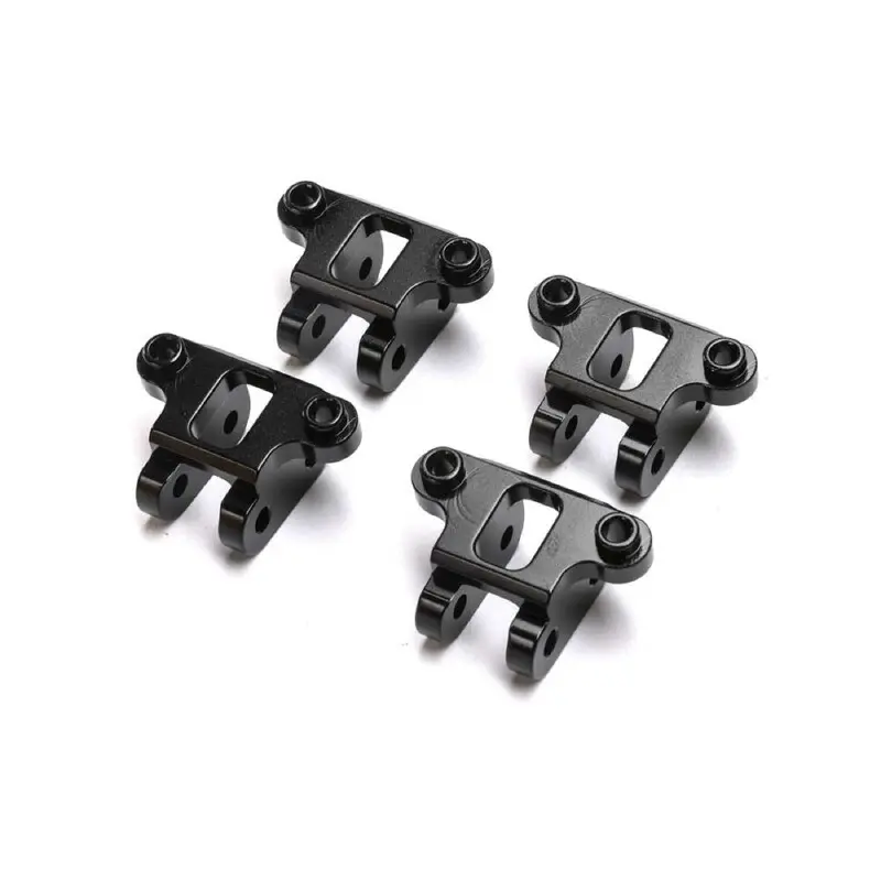 Losi Los344003 Black Aluminium Axle Shock Mount 4Pcs Lmt Tuned Lmt 1