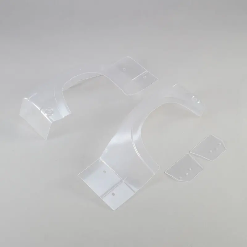 Losi Los350004 L/R Rear Fender Set Clear Super Baja Rey 1