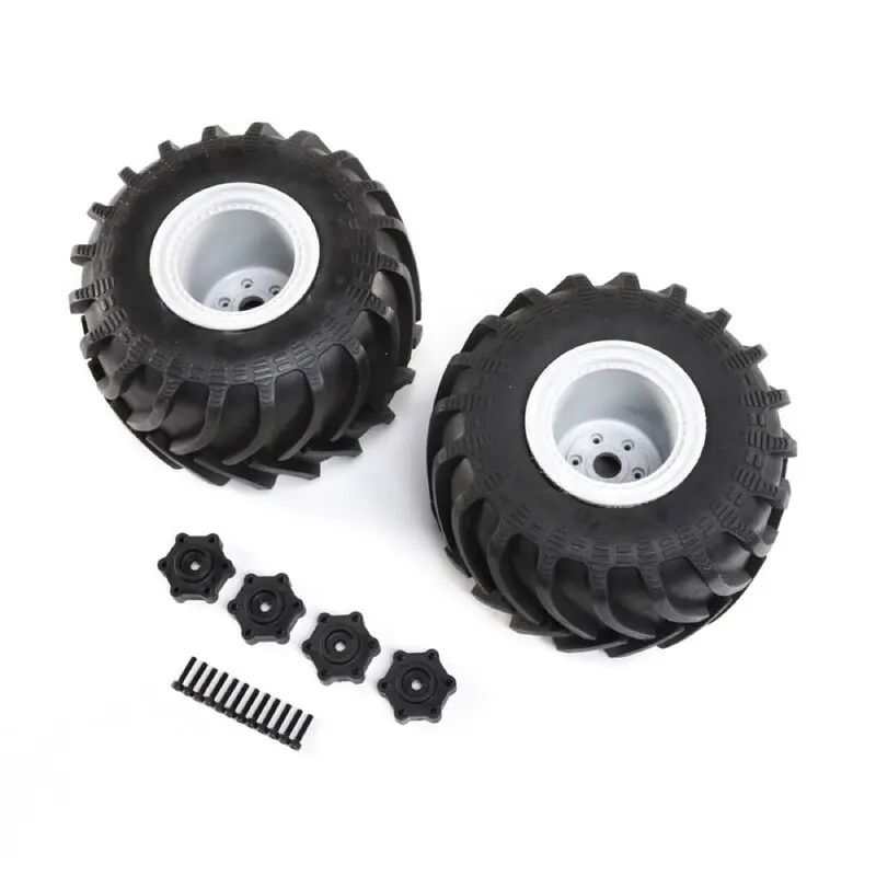 Losi Los43034 Mounted Monster Truck Tyres 2Pcs Lmt 1
