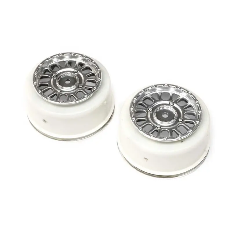 Losi Los43054 2.2/3.0 Wheels Satin Plated 2Pcs Rzr Rey 1