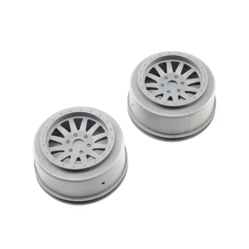 Losi Los45020 Silver Wheels Pair Super Baja Rey 1