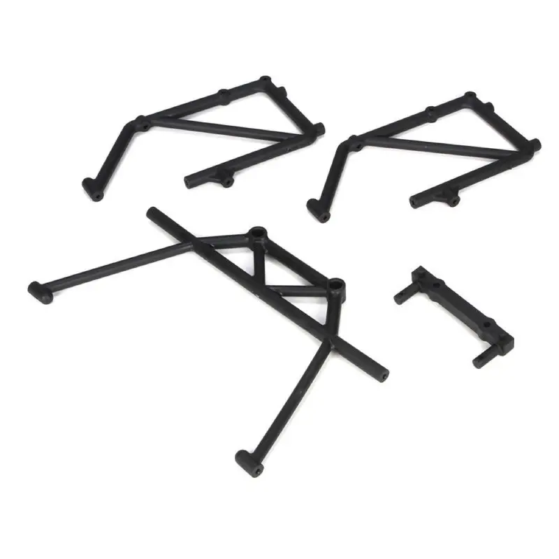 Losi Losb2580 Rear Cage Mount And Fender Brace Set 4Pcs 5Tt 1