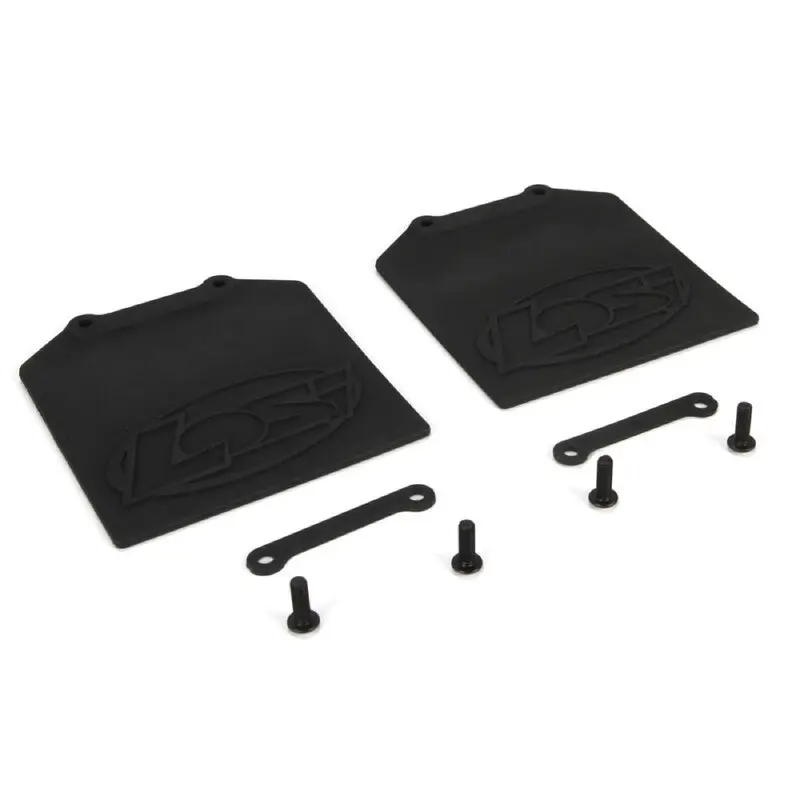 Losi Losb2581 Mud Flap And Retainer Set 2Pcs 5Tt 1