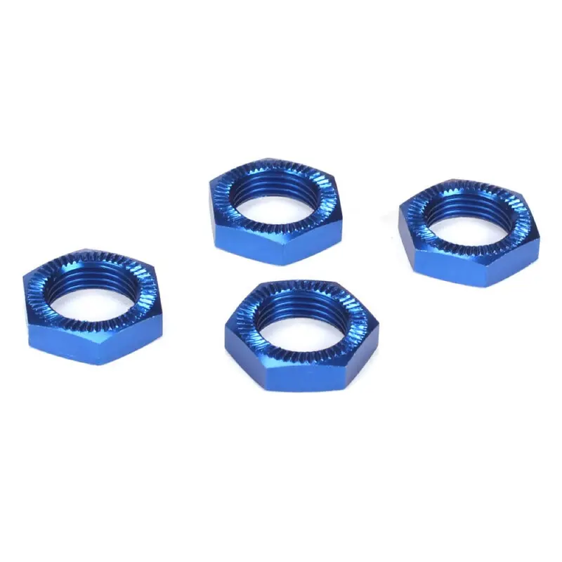 Losi Losb3227 Wheel Nuts Blue Anodized 4Pcs 5Ive-T 1