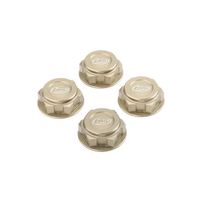 Losi Losb3228 Wheel Nuts Captured 4Pcs 5Ive-T 1