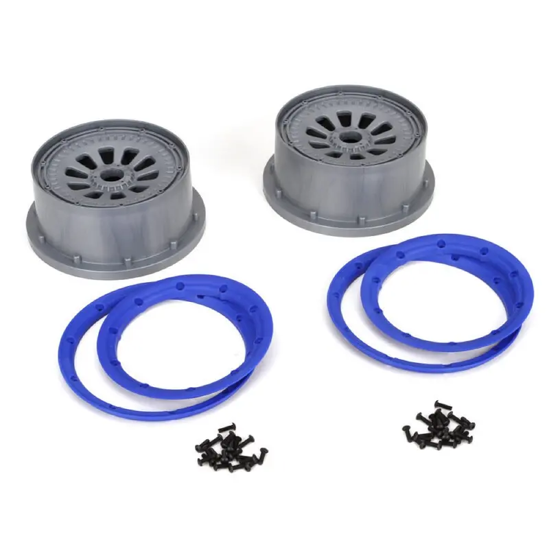 Losi Losb7027 Wheel And Beadlock Set 2Pcs 5Tt 1