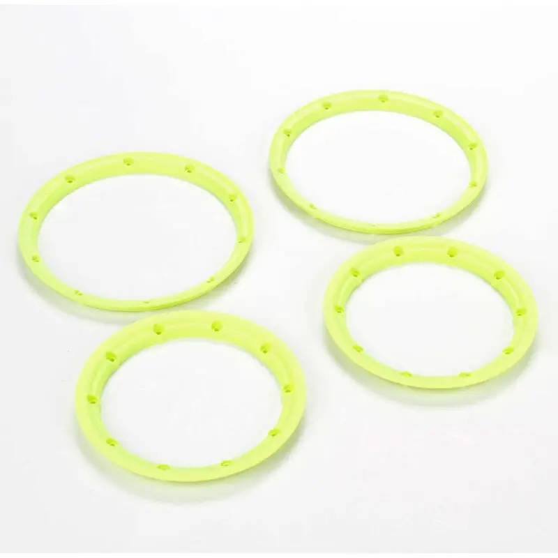 Losi Losb7037 Beadlock Set Inner & Outer Yellow (2)- 5T 1