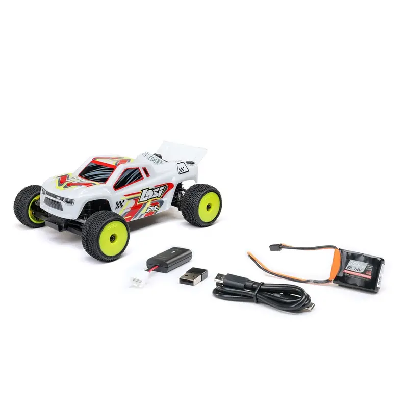 Losi Micro-T 1/28 2Wd Rc Stadium Truck (White) Los-1392T1 1