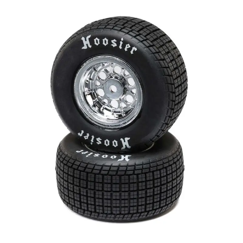 Losi Mounted Rear Tyre Set Soft 22S Sprint Car Los-2442 1
