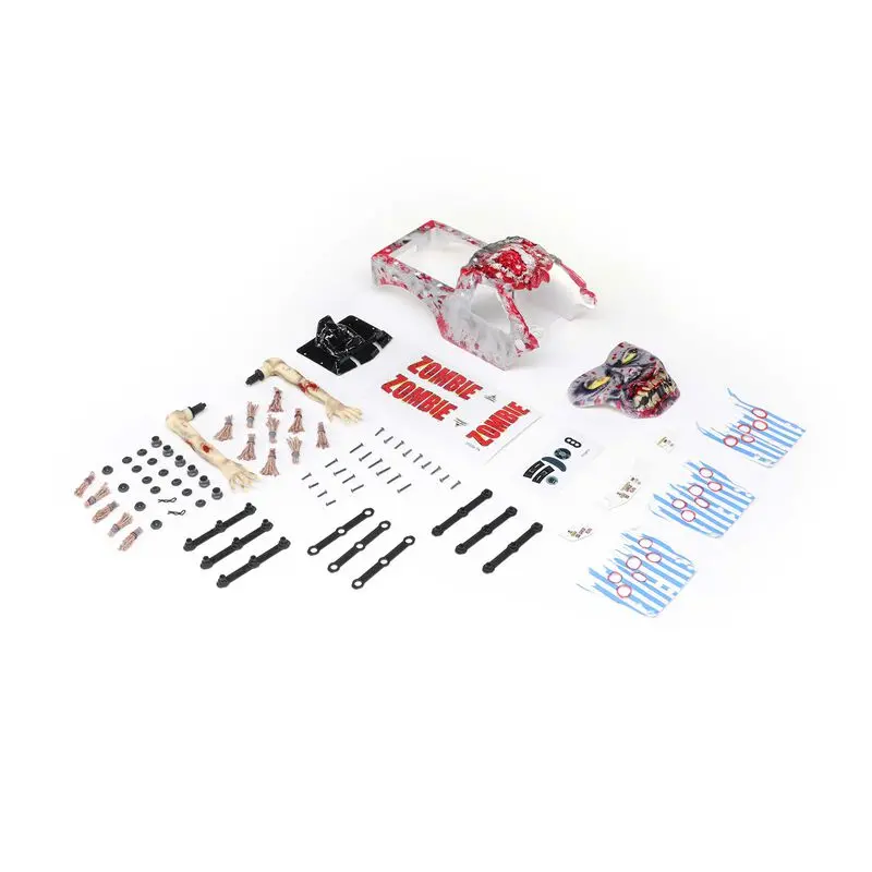 Losi Painted Body Set, Mini Lmt Zombie 1