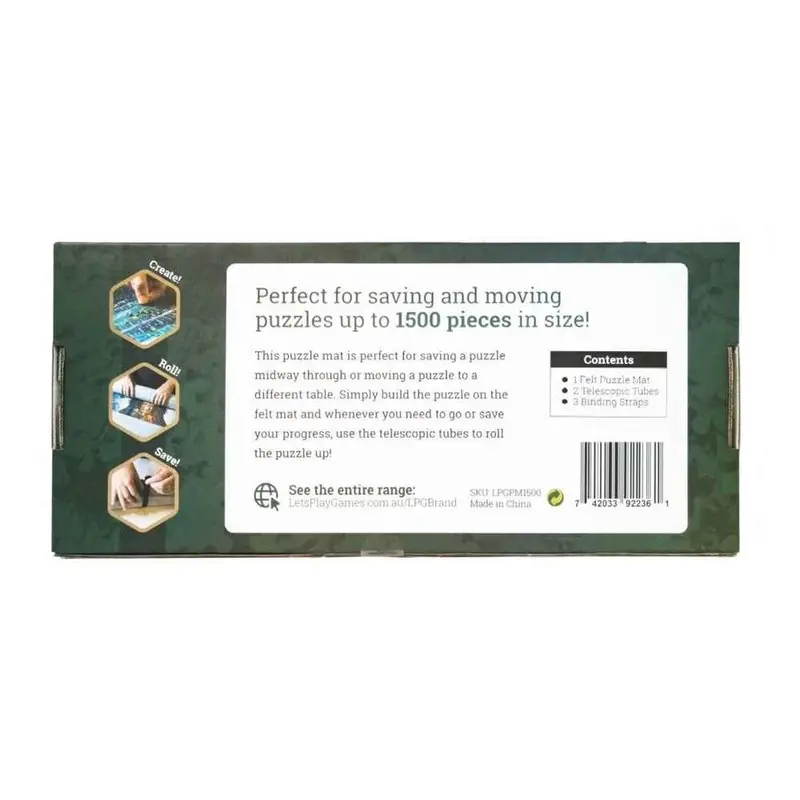 Lpg Puzzles Mat 1500Pc 2