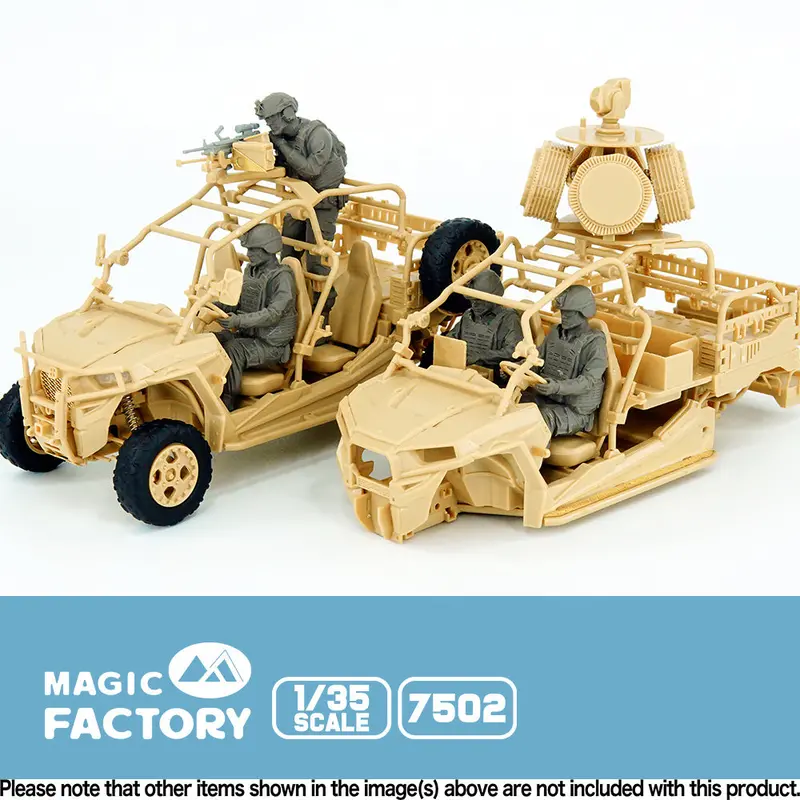 Magic Factory 7502 1/35 Usmc Mrzr D4 Crew Set 1