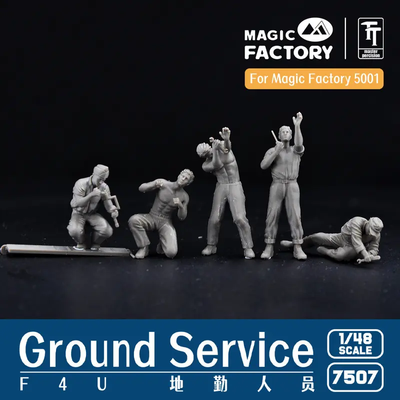Magic Factory 7507 1/48 Ground Service Crew Set 1