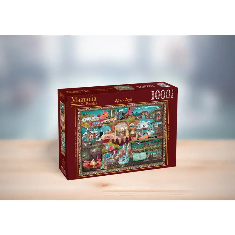 Magnolia 1002 The Beginning Of The Legend Sahan Noyan 1000Pc Jigsaw Puzzle 1