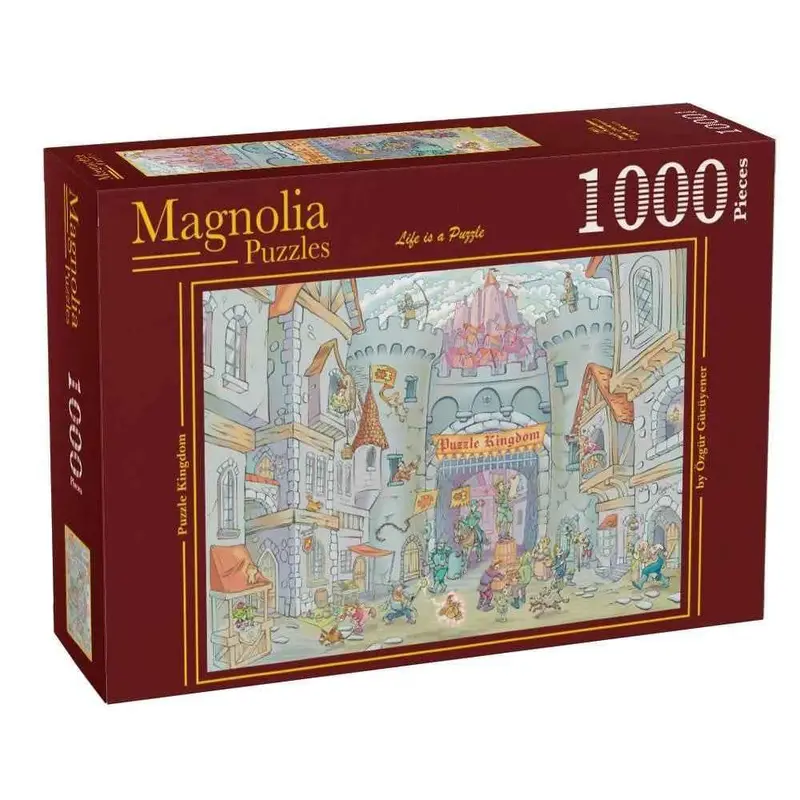 Magnolia 1034 Kingdom Ozgur Gucuyener 1000Pc Jigsaw Puzzle 1