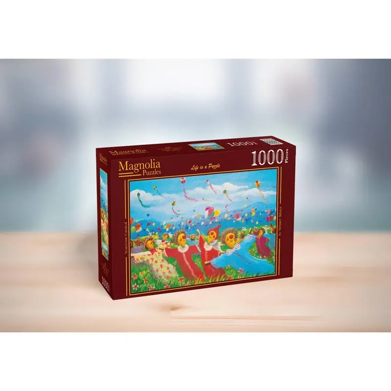 Magnolia 1081 Scarecrow Carnival Mehmet Akkaya 1000Pc Jigsaw Puzzle 1