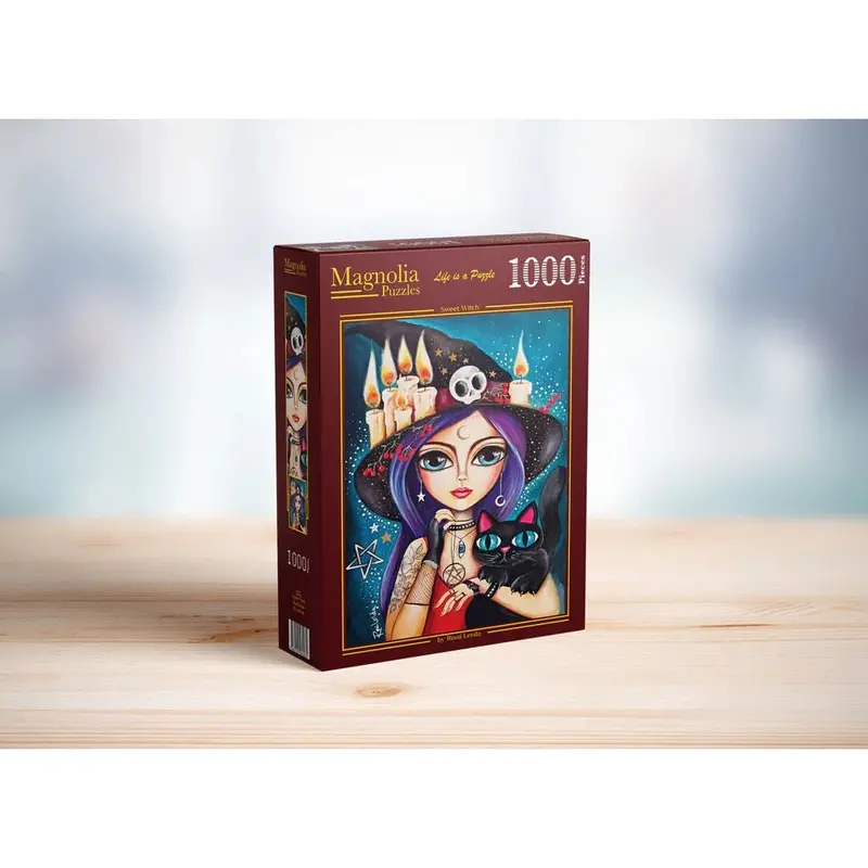 Magnolia 1722 Sweet Witch Romi Lerda 1000Pc Jigsaw Puzzle 1