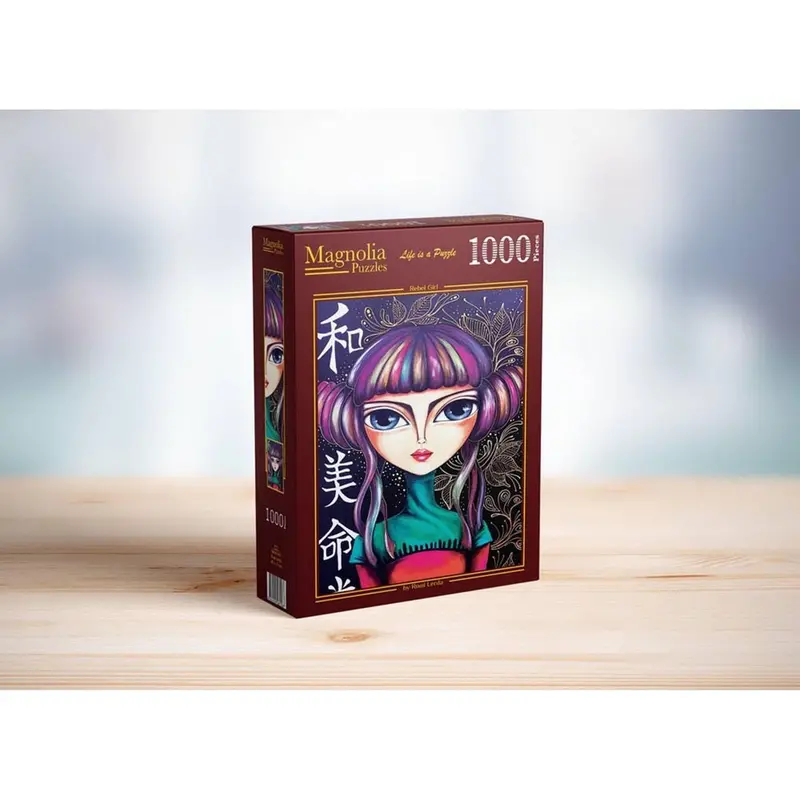 Magnolia 1727 Rebel Girl Romi Lerda 1000Pc Jigsaw Puzzle 1