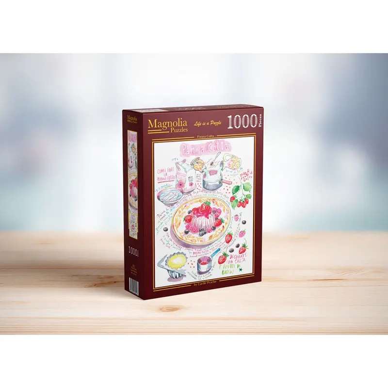 Magnolia 3315 Panna Cotta Lucile Prache 1000Pc Jigsaw Puzzle 1