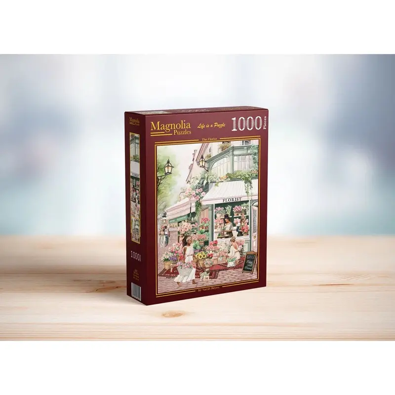 Magnolia 3426 The Florist Sarah Reyes 1000Pc Jigsaw Puzzle 1
