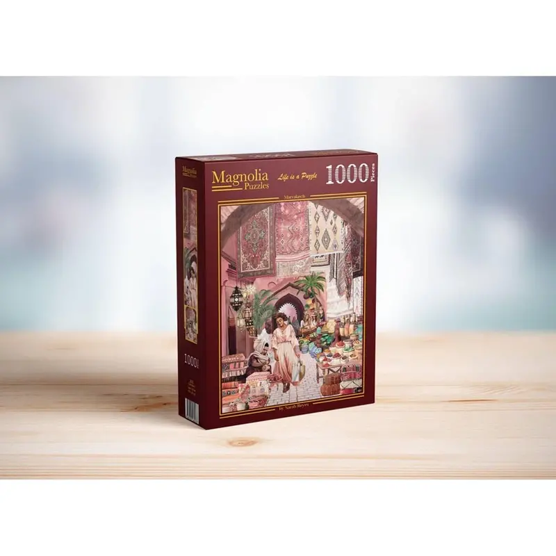 Magnolia 3428 Marrakech Sarah Reyes 1000Pc Jigsaw Puzzle 1