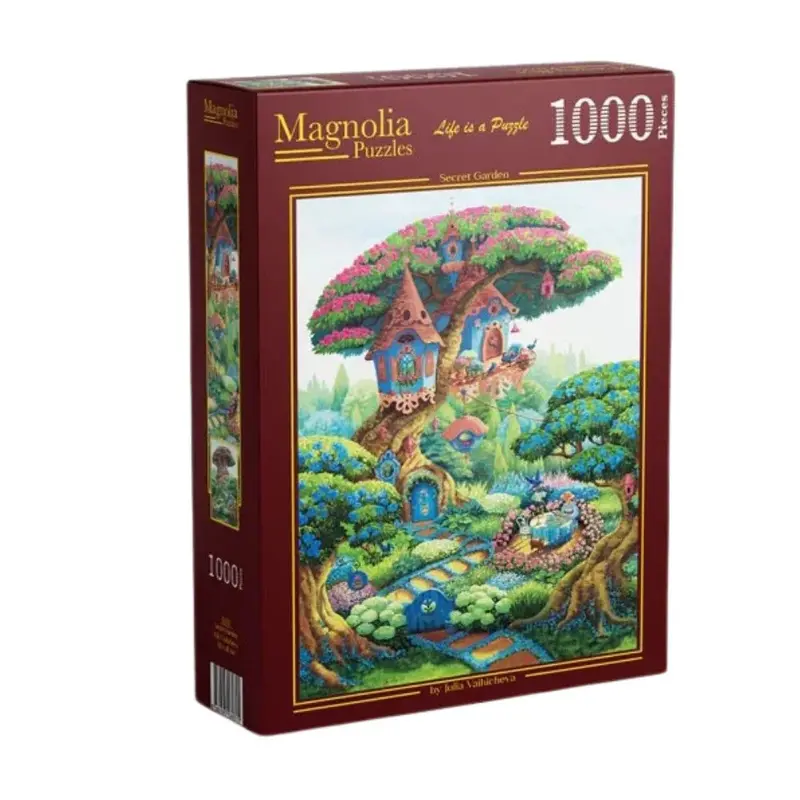 Magnolia 3453 Secret Garden Julia Vaihicheva 1000Pc Jigsaw Puzzle 1