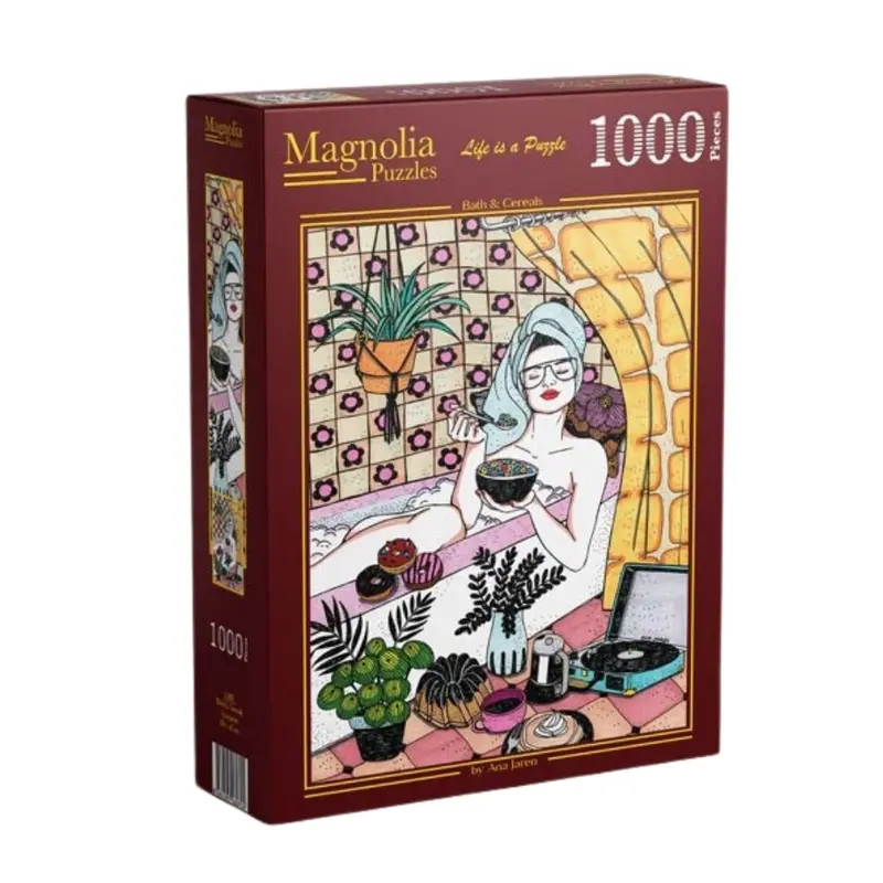 Magnolia 3490 Bath & Cereals Ana Jaren 1000Pc Jigsaw Puzzle 1