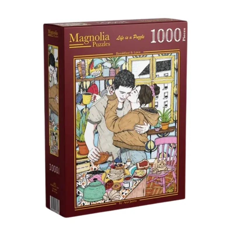 Magnolia 3491 Breakfast & Love Ana Jaren 1000Pc Jigsaw Puzzle 1