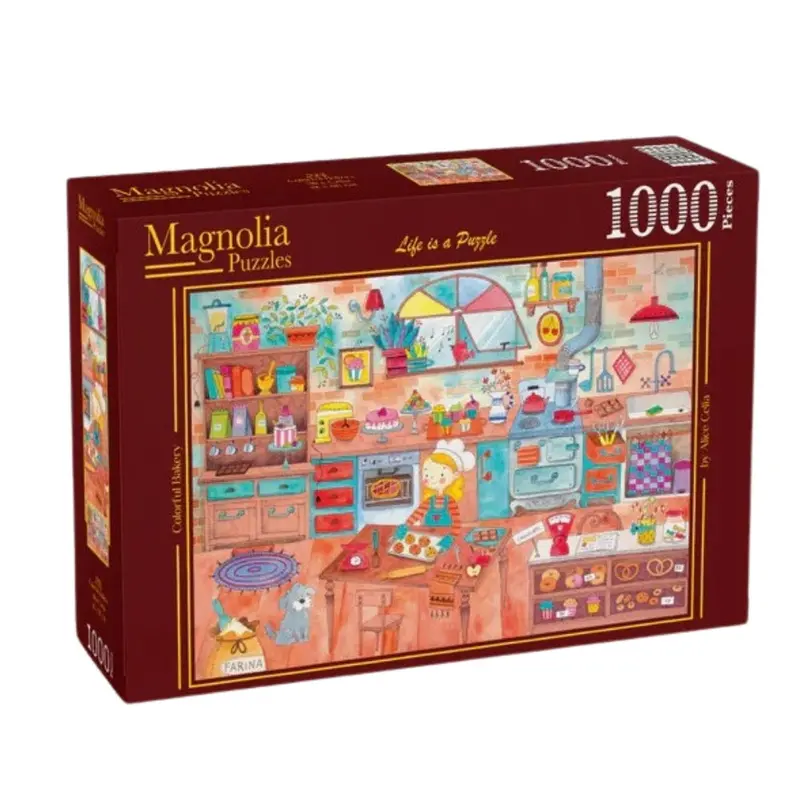 Magnolia 3901 Colorful Bakery Alice Celia 1000Pc Jigsaw Puzzle 1