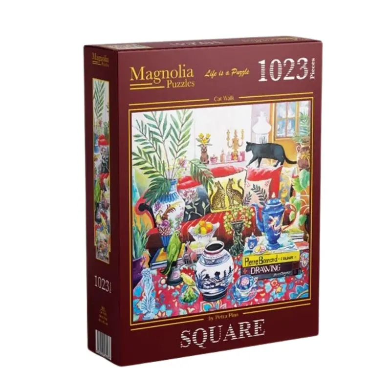 Magnolia 6101 Cat Walk Petra Pinn 1023Pc Jigsaw Puzzle 1