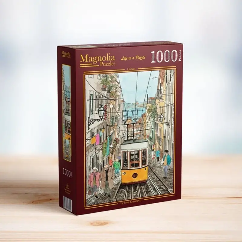 Magnolia 7001 Lisbon Inna Korneeva 1000Pc Jigsaw Puzzle 1