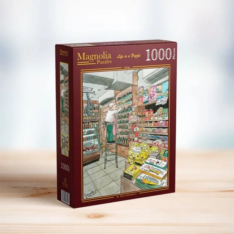 Magnolia 7003 Shop Inna Korneeva 1000Pc Jigsaw Puzzle 1