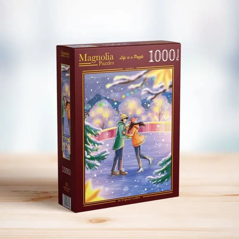 Magnolia 7052 Lovers Evgenia Lumfur 1000Pc Jigsaw Puzzle 1
