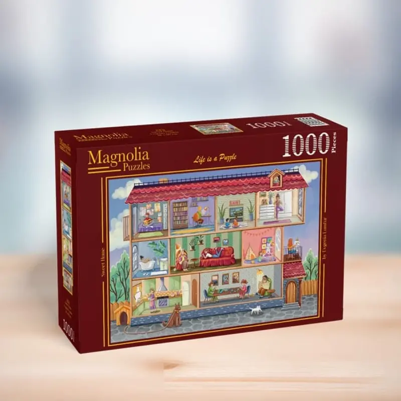 Magnolia 7053 Sweet Home Evgenia Lumfur 1000Pc Jigsaw Puzzle 1