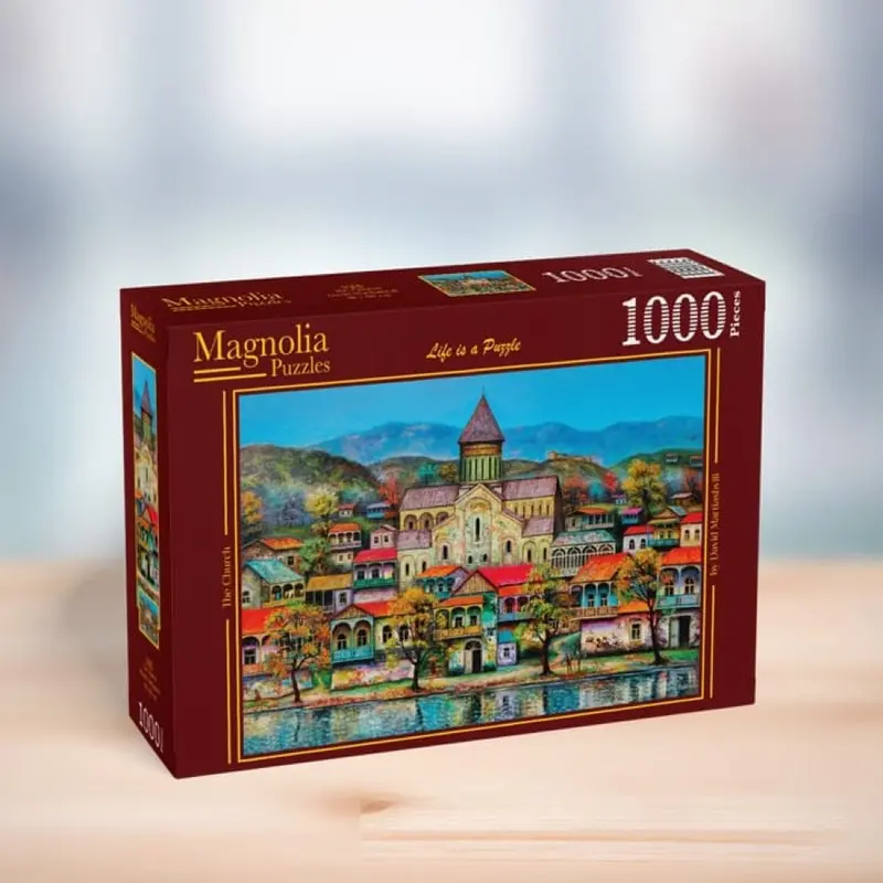 Magnolia 9506 The Church David Martiashvili 1000Pc Jigsaw Puzzle 1
