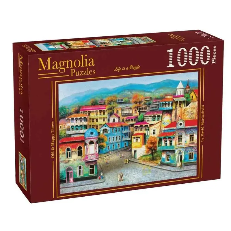 Magnolia 9507 Old & Happy Times David Martiashvili 1000Pc Jigsaw Puzzle 1