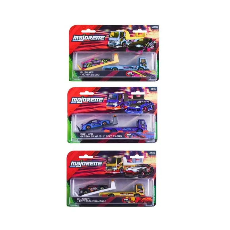 Majorette 76927 Jdm Legends Tuning Transporter 3 Assorted 1Pc 1
