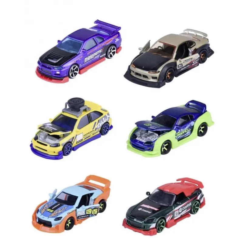 Majorette 77351 Jdm Legends Deluxe Cars 6 Assorted 1Pc 1