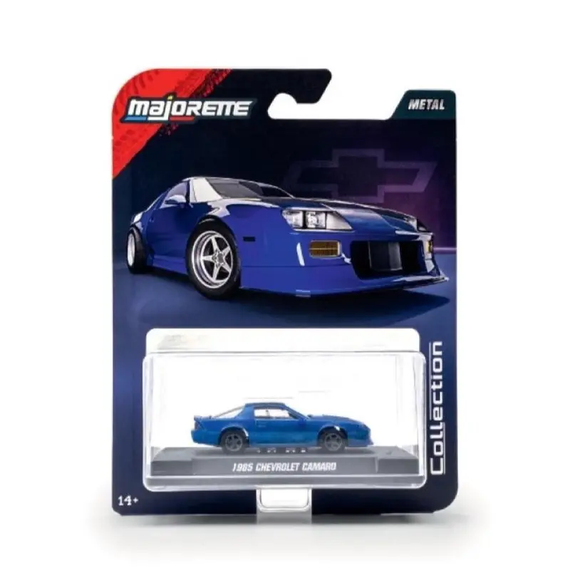 Majorette 78716 1/64 Chev Camaro 1985 Blue 1