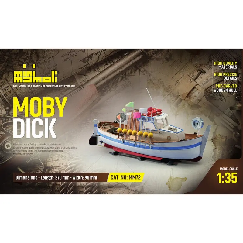 Mamoli Mini 1/35 Moby Dick 1