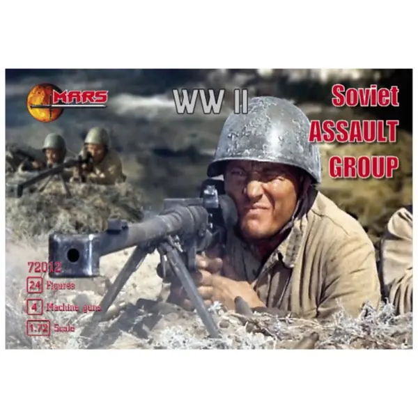 Mars 72012 1/72 Soviet Wwii Assault Group 1