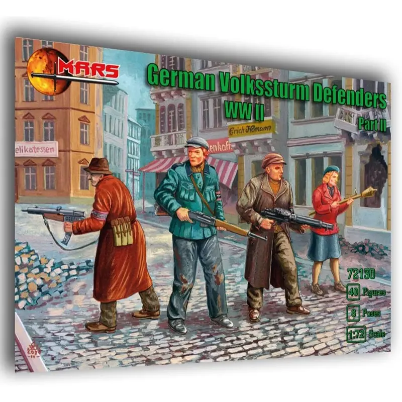 Mars 72130 1/72 German Volkssturm Defenders Part 2 2