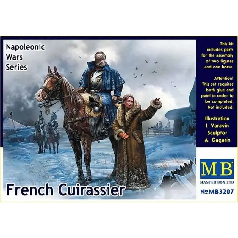 Master Box 3207 1/32 French Cuirassier, Napoleonic Wars Series 1