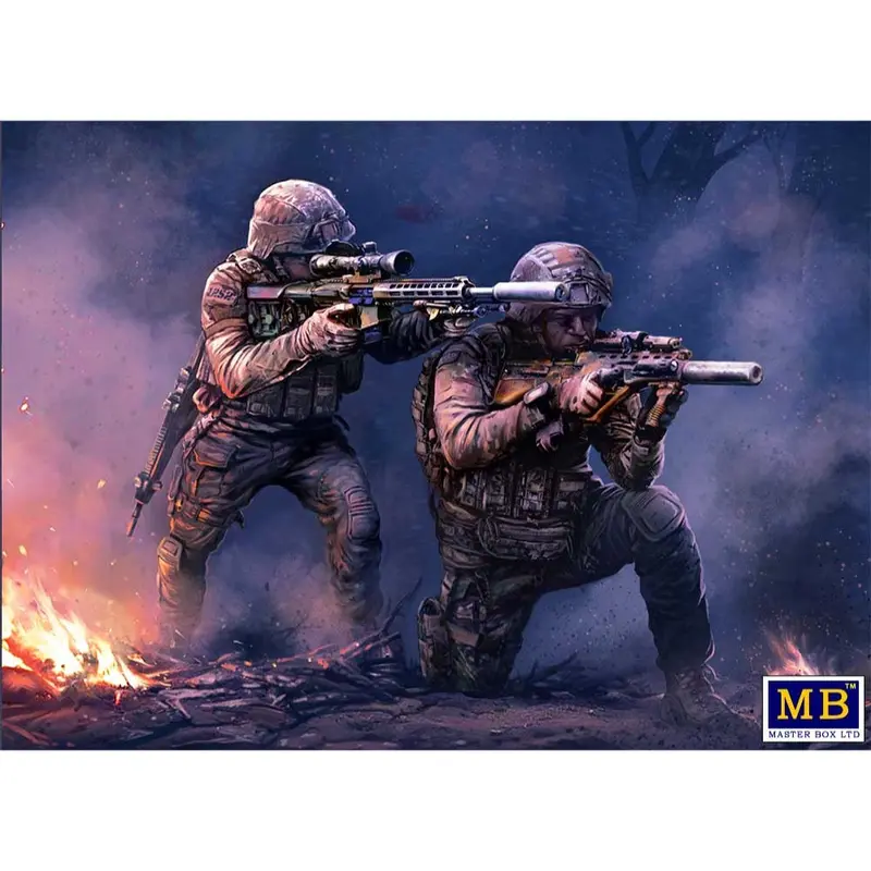 Master Box 35235 1/35 Russian-Ukrainian War Series, Kit ? 9. The Ukrainian Special Operations Forces. Sniper Group 1