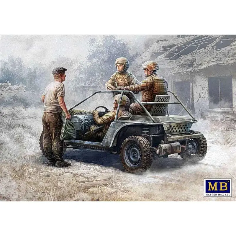 Master Box 35247 1/35 Russian-Ukrainian War Series. Summer 2024. Ukrainian Infantry. Kursk Region 1