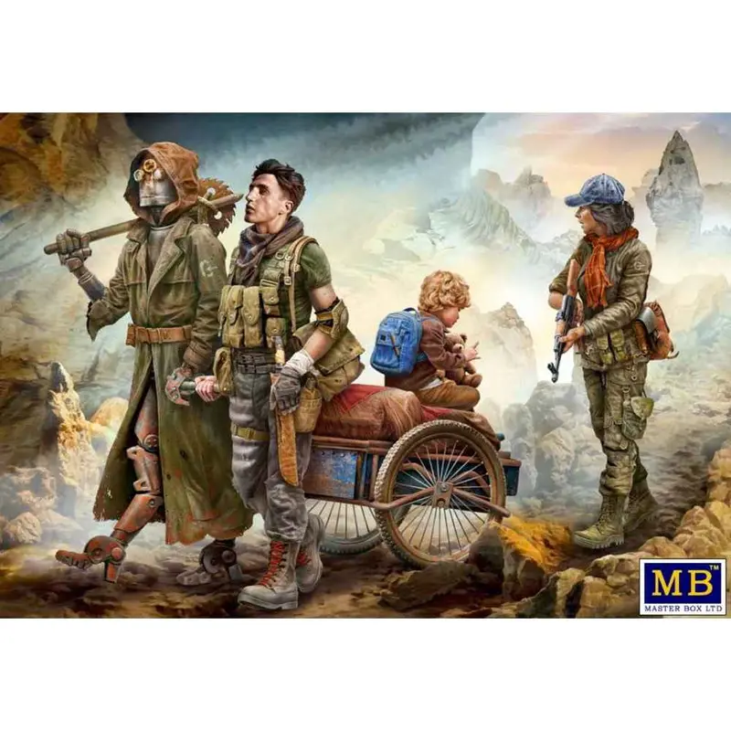 Master Box 35250 1/35 Desert Battle Series. Long-Distance Raid. Child Of Hope 1