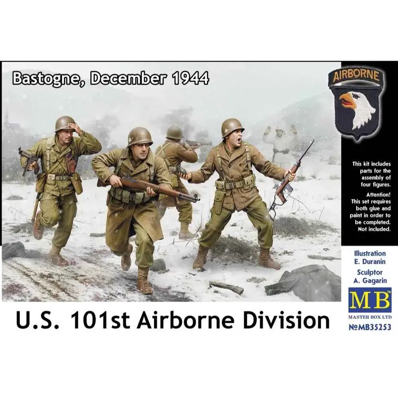 Master Box 35253 1/35 U.S. 101St Airborne Division. Bastogne, December 1944 1