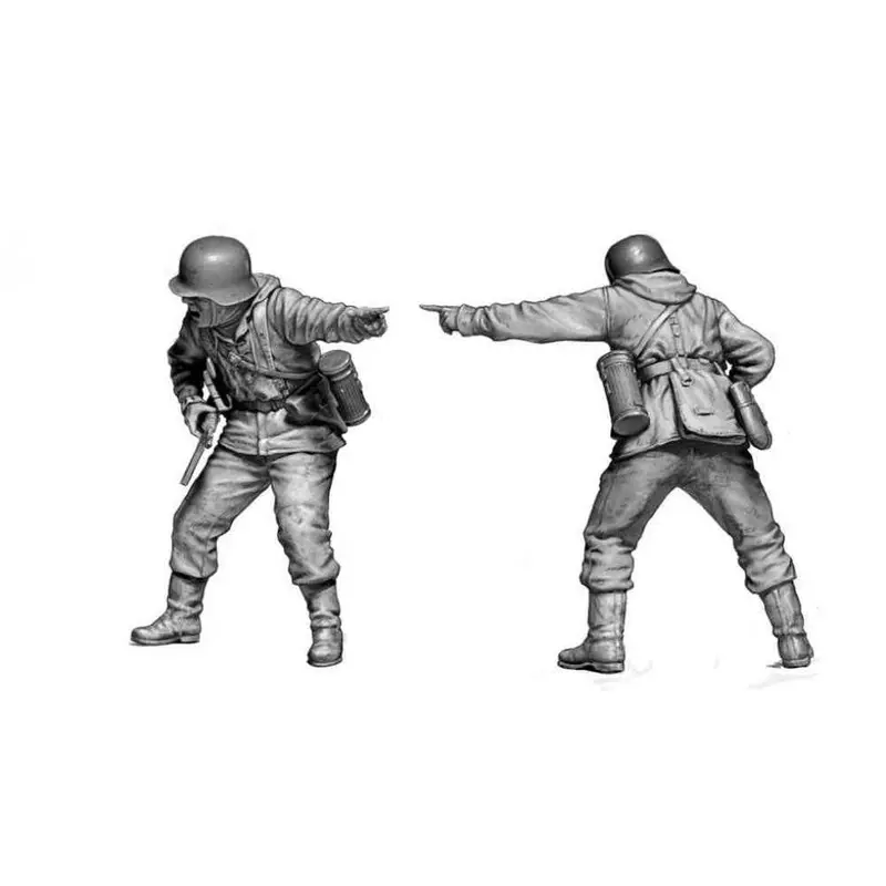 Master Box 35254 1/35 German Infantry. Bastogne, 1944, Wwii Era 2